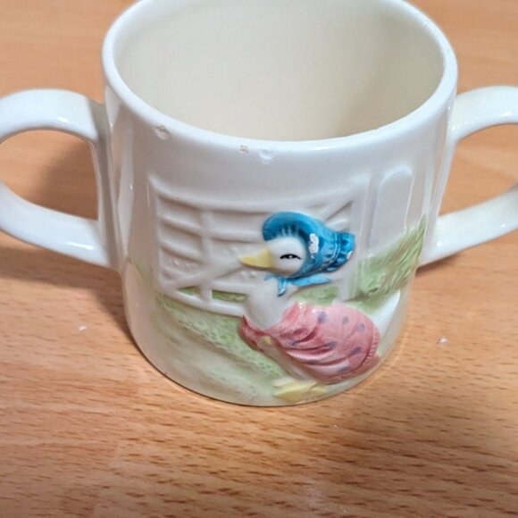 The Tale of Jemima Puddle-Duck Beatrix Potter Mug Double Handles - Picture 5 of 7